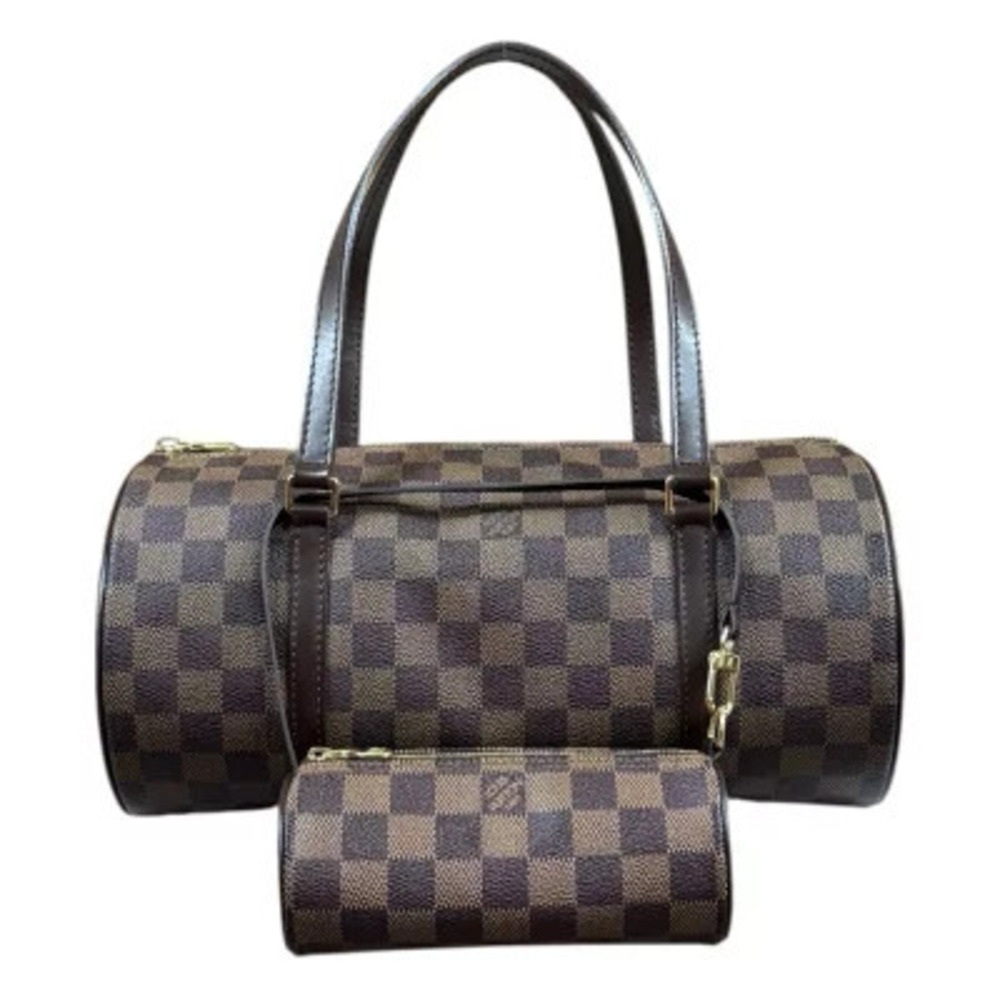 Louis Vuitton Papillon Damier Handbag Canvas Brown